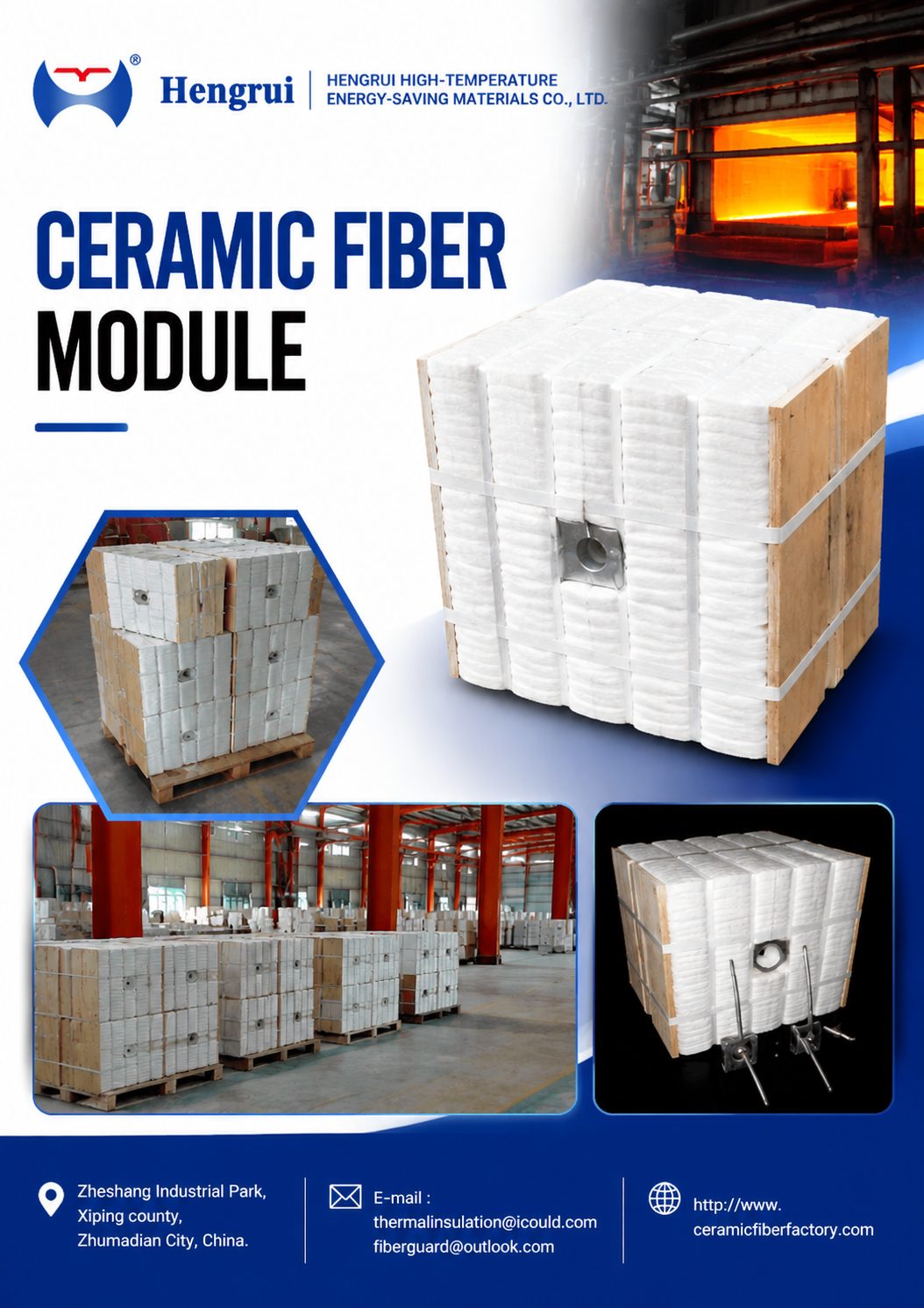 Module Insulation Ceramic Fiber Module High-Efficiency Thermal Insulation Solution